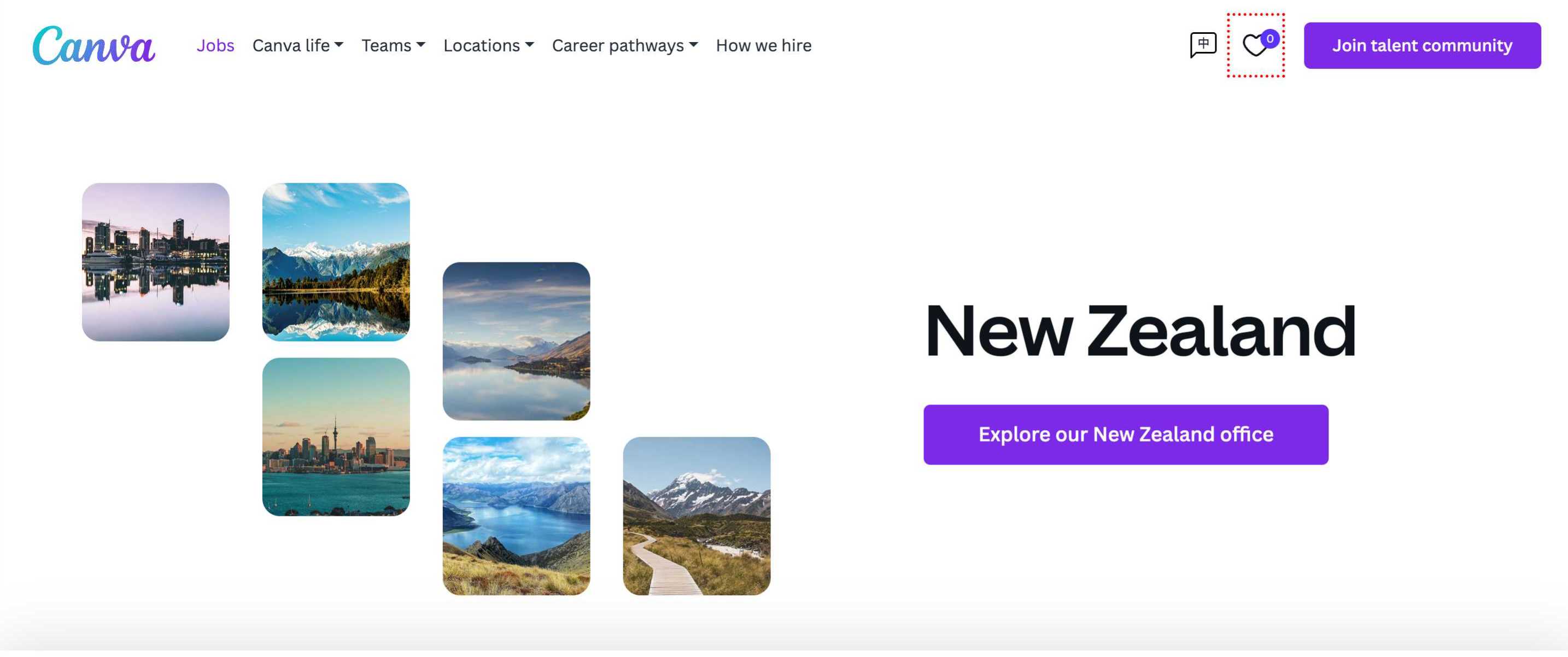 Canva job ad part 3 - the New Zealand office