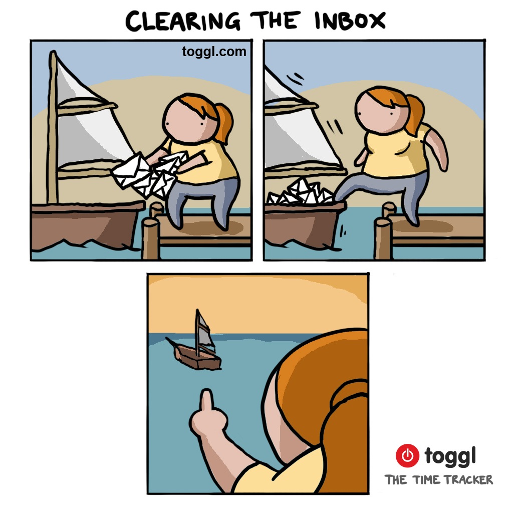 Clearing the Inbox Comic