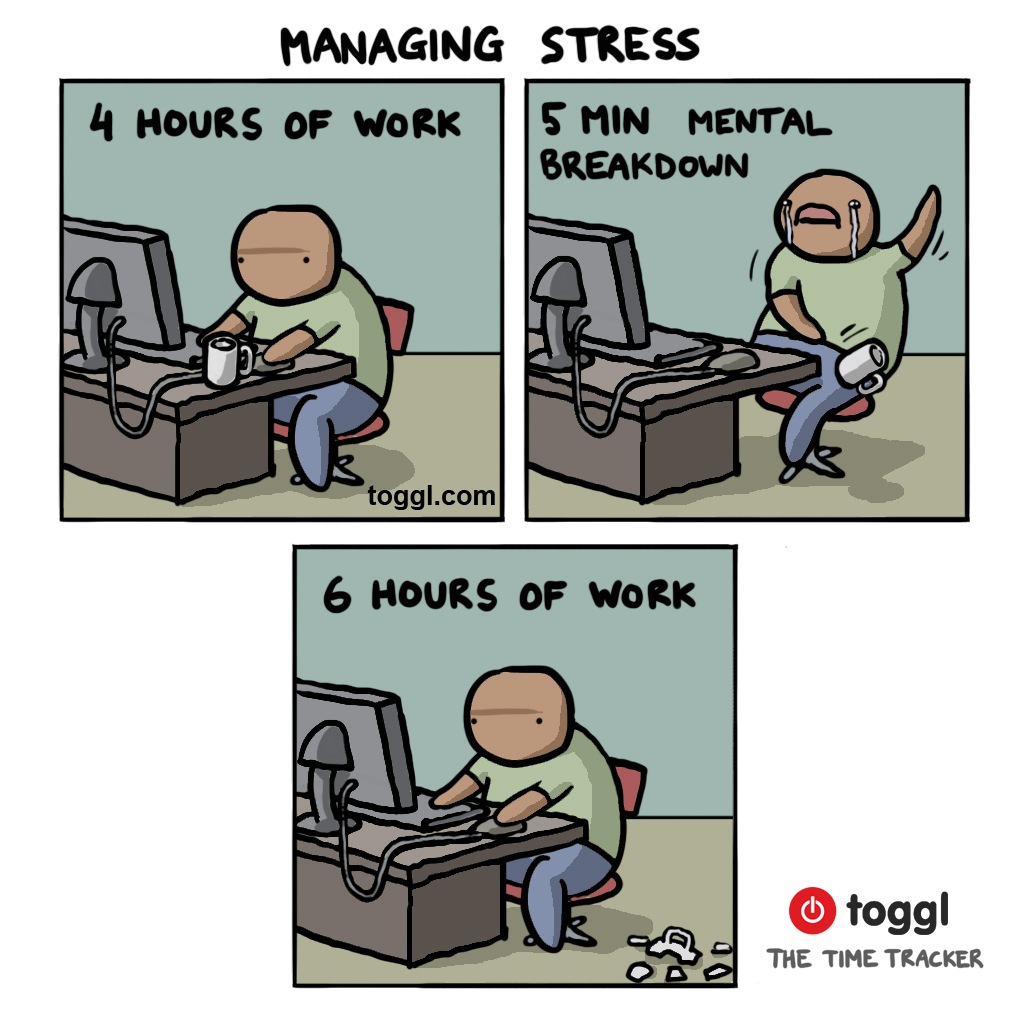 Managing Stress Comic