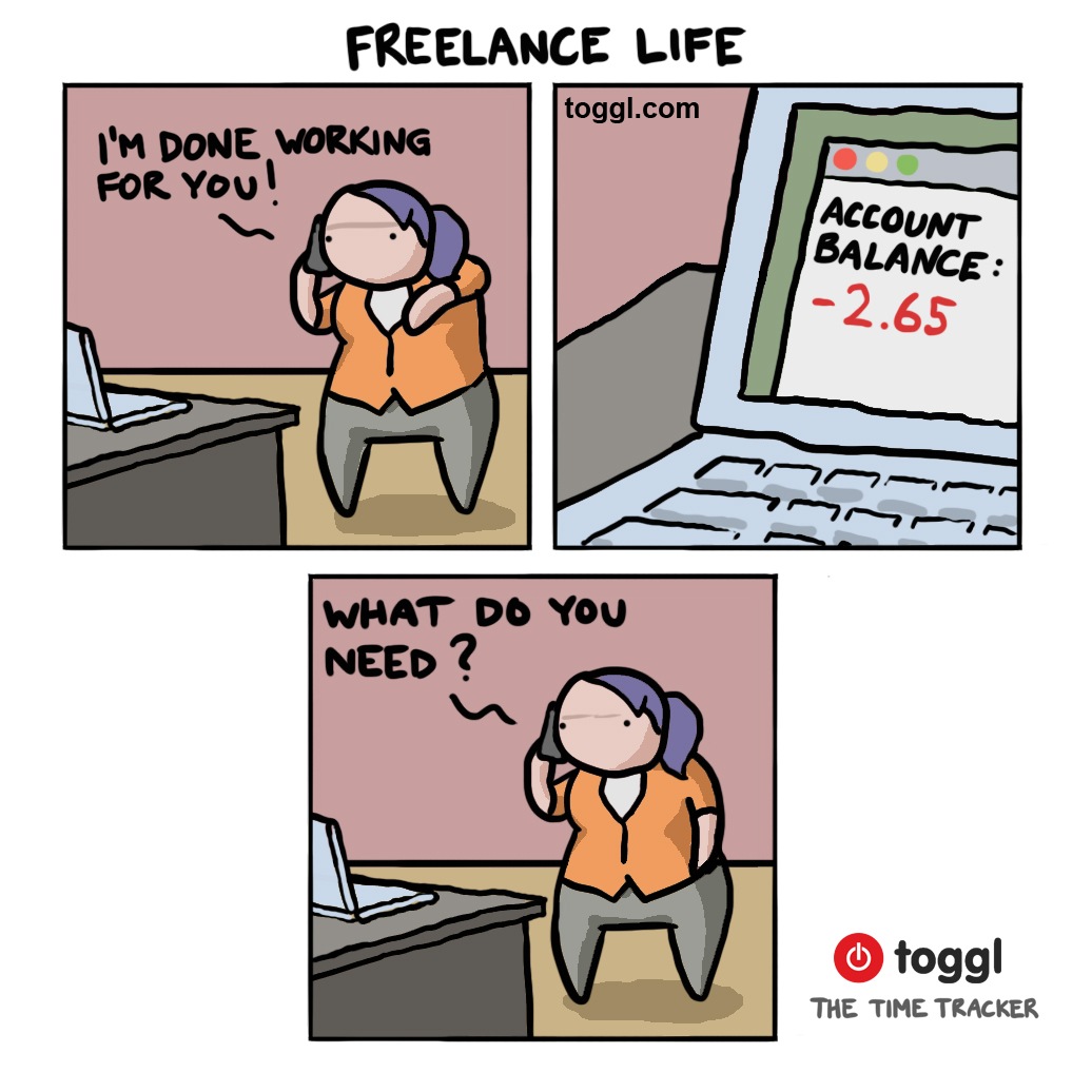 Life of A Freelancer Comic