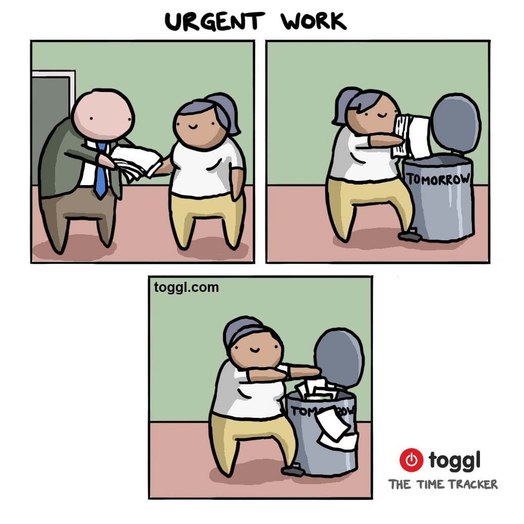 Urgent Work Comic