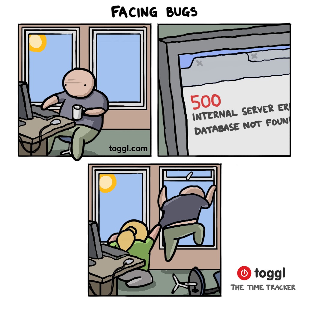 Facing Bugs Comic