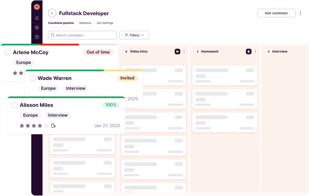 Visualize your hiring pipeline