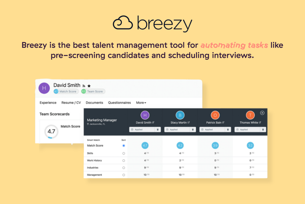 Best talent management systems — Breezy