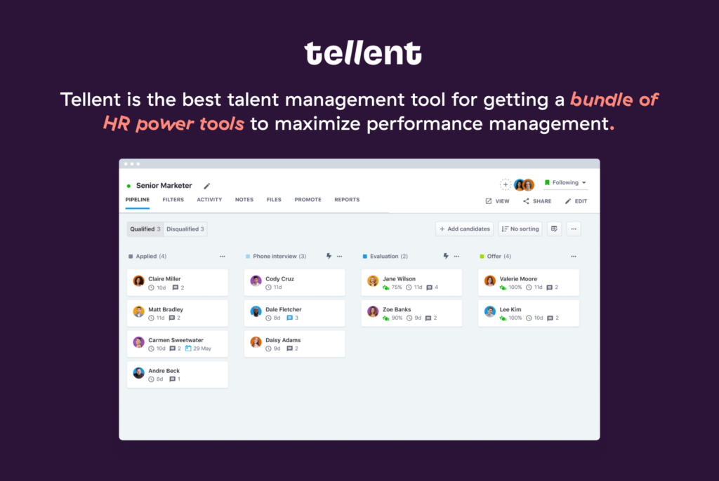 Best talent management systems — Tellent
