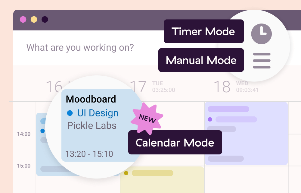 Screenshot for Stress-free time tracking