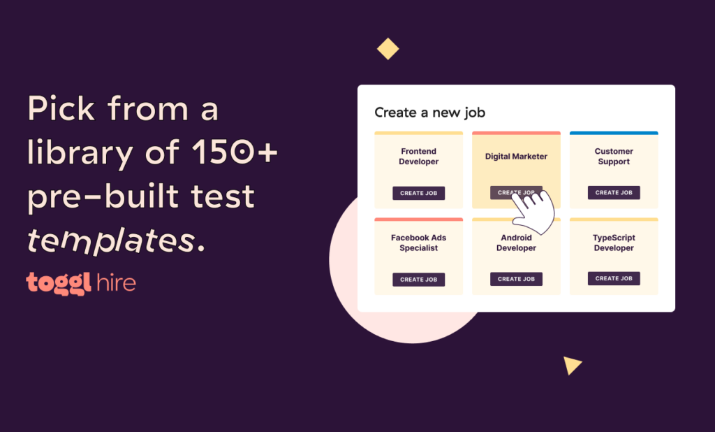 Pre-made competency assessment templates allow recruiters to evaluate candidates against a set list of criteria. 